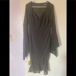 SOLD Morticia/ Elvira Dress
